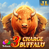 3 Charge Buffalo slot game